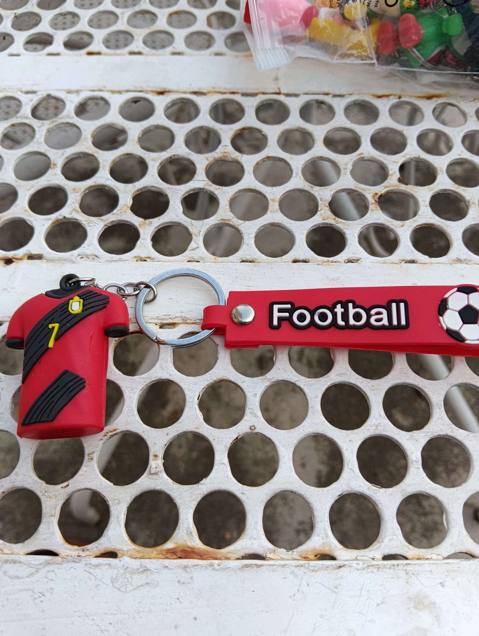 Porte clé de bryne n 7 belgique football neuf